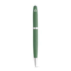 Roller and ball pen set with recycled aluminium (100% rAL) body - Egotier 91778
