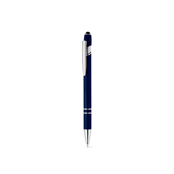 Ballpoint pen with recycled aluminium (100% rAL) body and touch tip - Egotier 91799