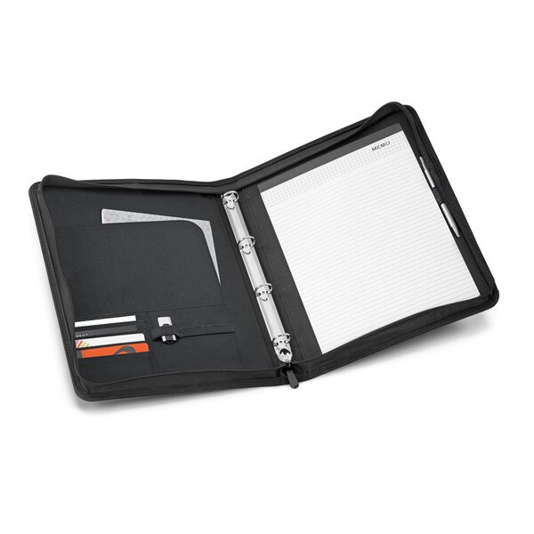 A4 folder in 600D with lined pages - Egotier 92073