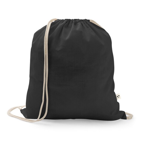 Backpack made from recycled cotton (70%) and polyester (30% rPET) (150 g/m²) - Egotier 92083