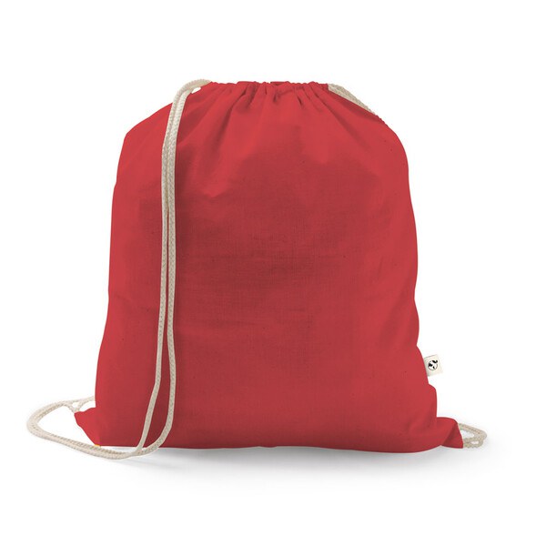 Backpack made from recycled cotton (70%) and polyester (30% rPET) (150 g/m²) - Egotier 92083