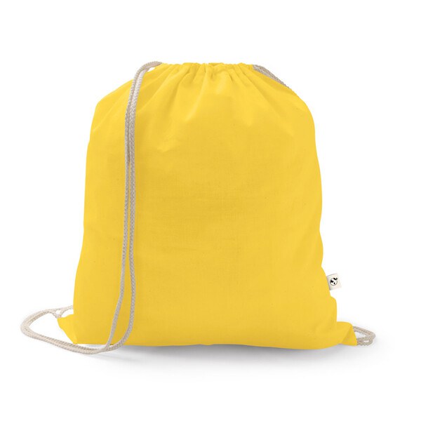 Backpack made from recycled cotton (70%) and polyester (30% rPET) (150 g/m²) - Egotier 92083