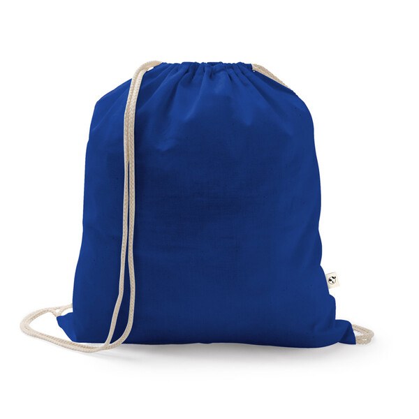 Backpack made from recycled cotton (70%) and polyester (30% rPET) (150 g/m²) - Egotier 92083