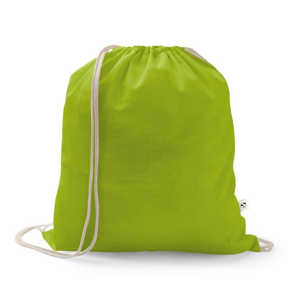 Backpack made from recycled cotton (70%) and polyester (30% rPET) (150 g/m²) - Egotier 92083