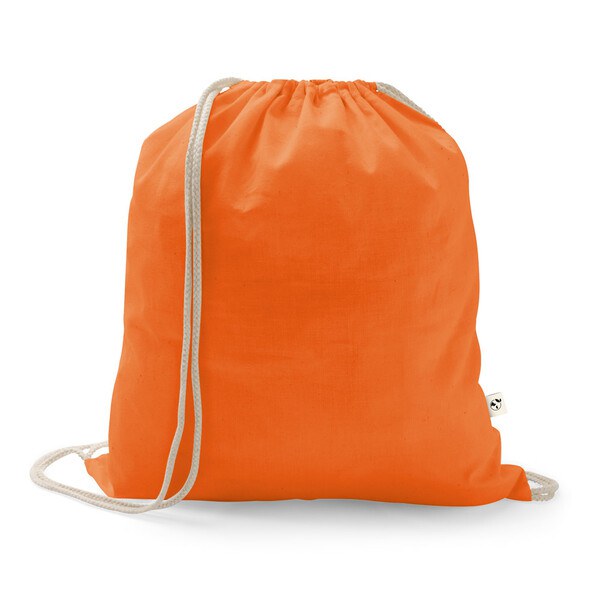 Backpack made from recycled cotton (70%) and polyester (30% rPET) (150 g/m²) - Egotier 92083