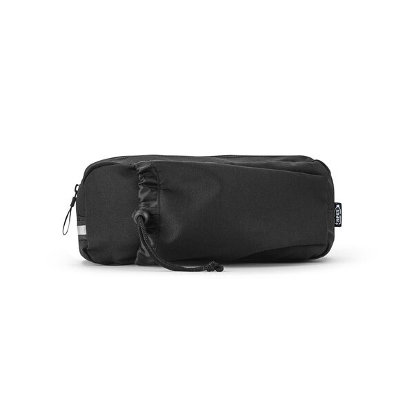 300D recycled polyester and 600D recycled polyester waist bag with reflective elements - Egotier 92091