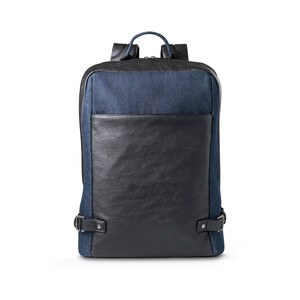 Branve 92189 - 15'6" Laptop backpack in denim and PU