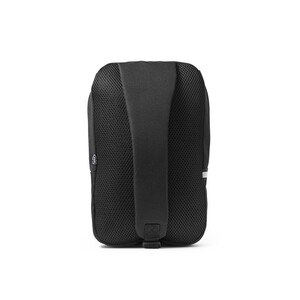 300D recycled polyester and 600D recycled polyester single strap backpack, with 210D recycled polyester lining - Egotier 92191