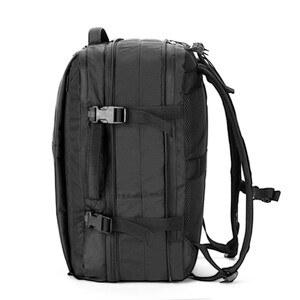 High-density recycled 600D polyester travel backpack for 17'3" laptop - Egotier 92318