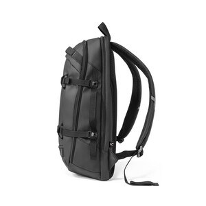 Laptop backpack in 900D, high-density recycled polyester, with water-resistant coating and 210D recycled polyester lining 17'3" - Egotier 92363