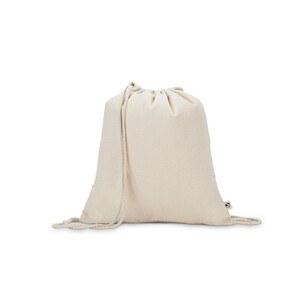 100% recycled cotton drawstring bag(180 g/m²) - Egotier 92374