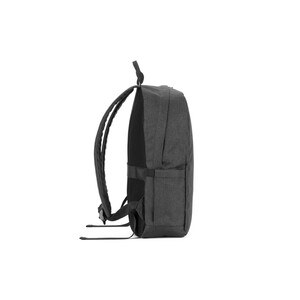 Laptop backpack in 600D recycled high-density polyester and 210D recycled polyester lining - Egotier 92376
