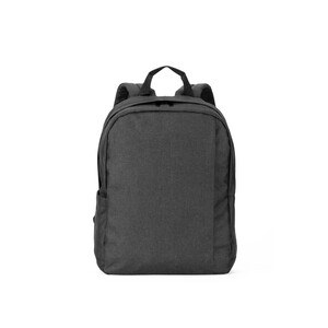 Laptop backpack in 600D recycled high-density polyester and 210D recycled polyester lining - Egotier 92376