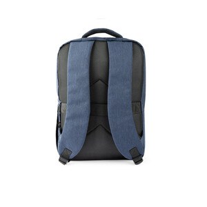15.6" Fully padded laptop backpack in 300D recycled high-density polyester and 210D recycled polyester lining - Egotier 92377