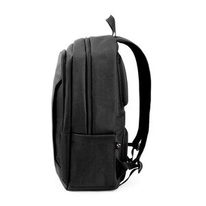 Laptop backpack in high-density 600D recycled polyester - Egotier 92378