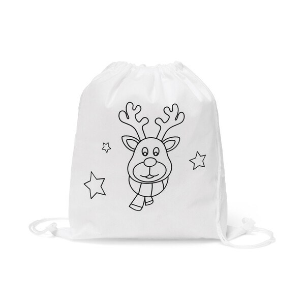 Childrens colouring drawstring bag - Egotier 92621