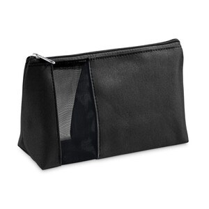 Microfibre and mesh cosmetic bag - Egotier 92717