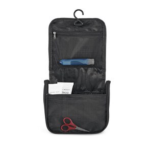 Microfibre toiletry bag with several pockets - Egotier 92724