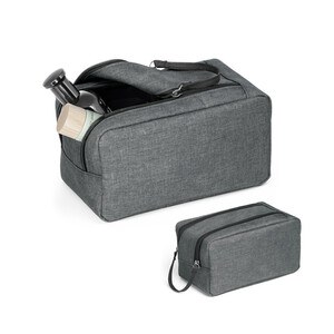 Toiletry bag in high density 600D with handle - Egotier 92732