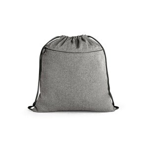 Drawstring bag in recycled cotton (70%), polyester (30% rPET) (140 g/m²) - Egotier 92928