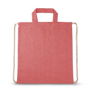 Drawstring bag with recycled cotton (70%) and polyester (30% rPET) (140 g/m²) - Egotier 92936