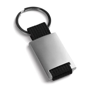 Metal and webbing keyring - Egotier 93077
