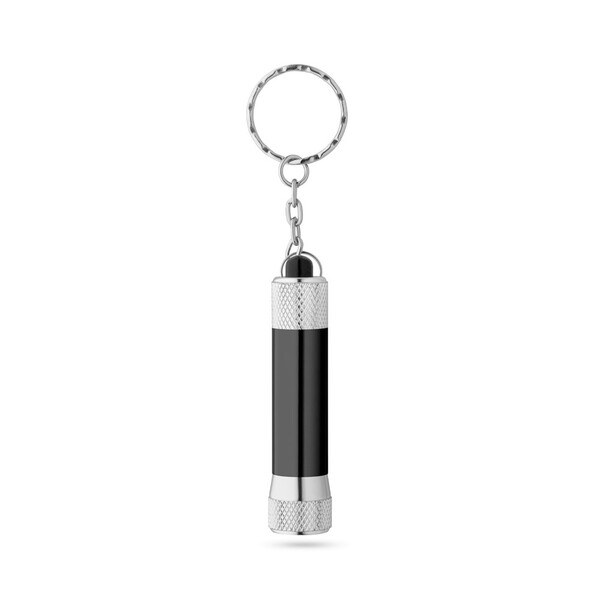 Aluminium keyring with a 3 LED flashlight - Egotier 93141