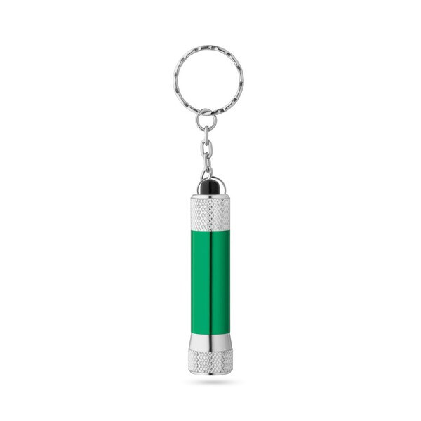 Aluminium keyring with a 3 LED flashlight - Egotier 93141