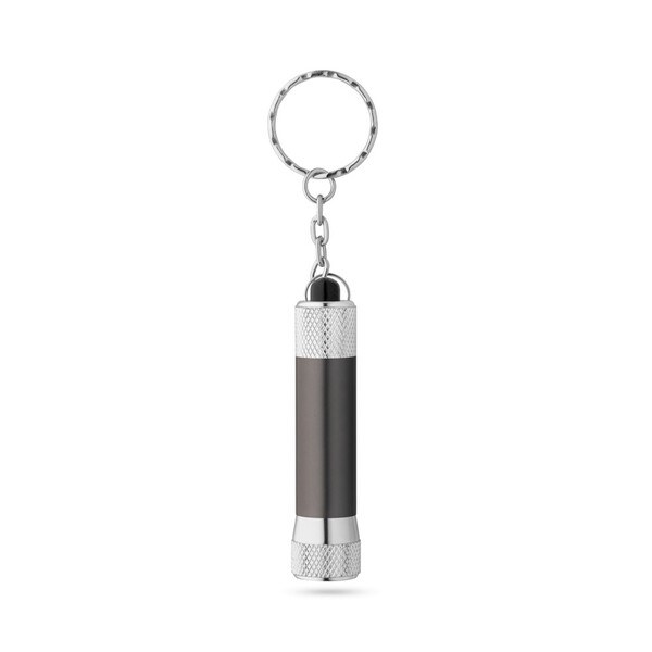 Aluminium keyring with a 3 LED flashlight - Egotier 93141