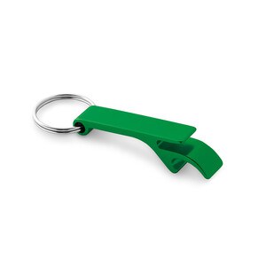 Aluminium keyring with bottle opener - Egotier 93151