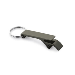 Aluminium keyring with bottle opener - Egotier 93151