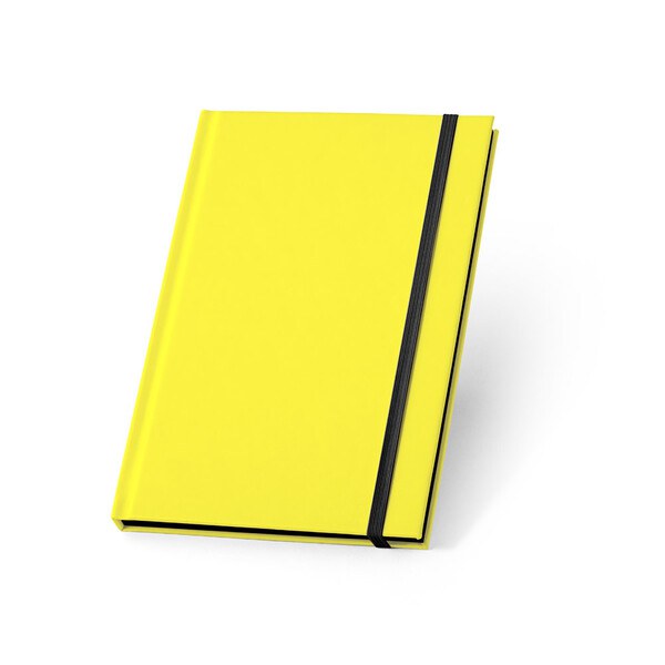 A5 notebook in fluorescent PU with lined pages - Egotier 93269