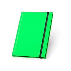 A5 notebook in fluorescent PU with lined pages - Egotier 93269