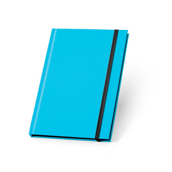 A5 notebook in fluorescent PU with lined pages - Egotier 93269