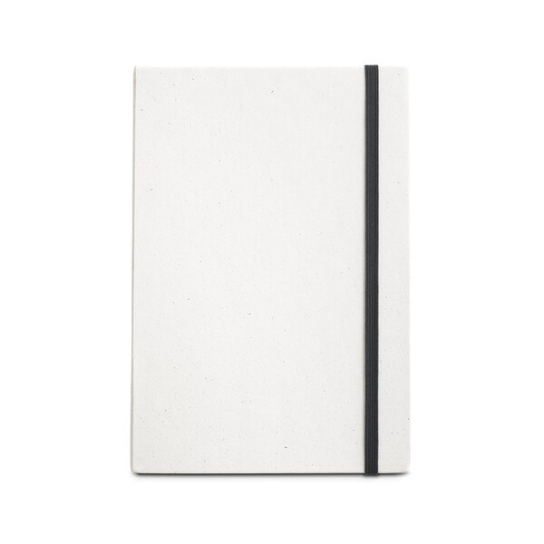 A5 notepad made from recycled milk cartons with lined pages - Egotier 93271
