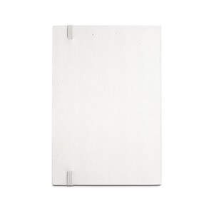 A5 notepad made from recycled milk cartons with lined pages - Egotier 93271
