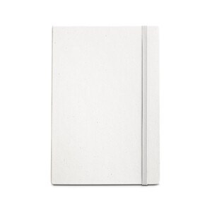 A5 notepad made from recycled milk cartons with lined pages - Egotier 93271