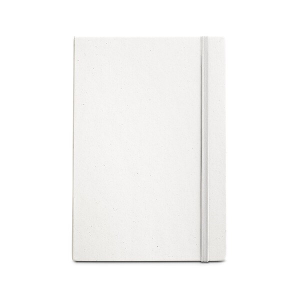 A5 notepad made from recycled milk cartons with lined pages - Egotier 93271