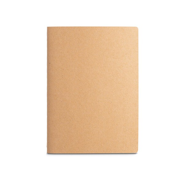 A4 notepad with Kraft paper cover (250 g/m²) and plain pages - Egotier 93272