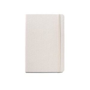 A5 notebook in recycled polyester (100% rPET) with lined sheets - Egotier 93276