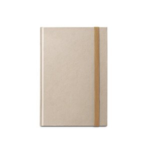 A5 hardcover notebook made of sugar cane paper (80% sugar cane) with lined pages - Egotier 93286