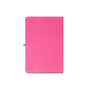 A5 notebook in recycled polyester (100% rPET) with lined pages - Egotier 93297
