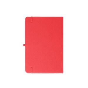 A5 notebook in recycled polyester (100% rPET) with lined pages - Egotier 93297