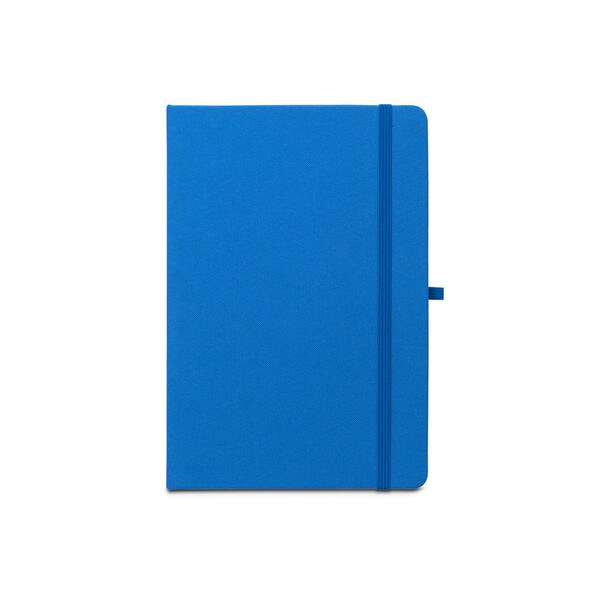 A5 notebook in recycled polyester (100% rPET) with lined pages - Egotier 93297