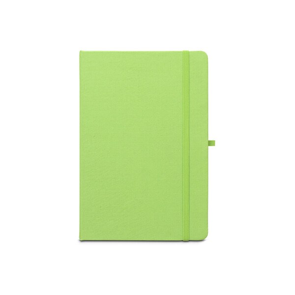A5 notebook in recycled polyester (100% rPET) with lined pages - Egotier 93297