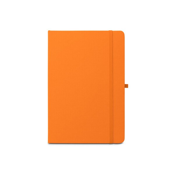 A5 notebook in recycled polyester (100% rPET) with lined pages - Egotier 93297