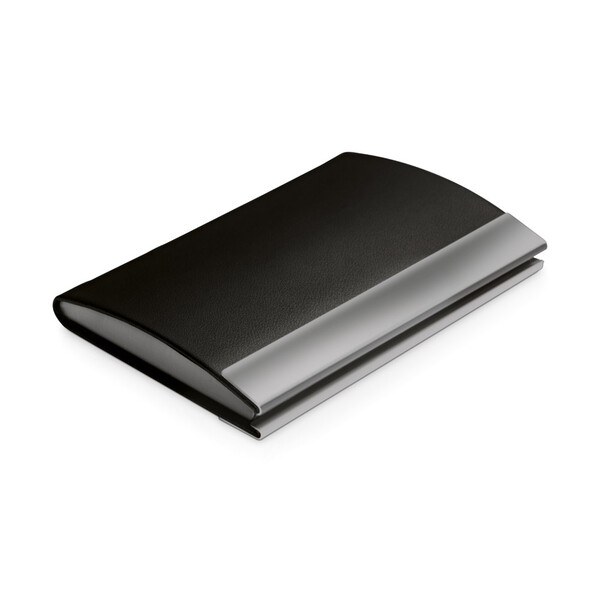 Metal and PU card holder - Egotier 93309