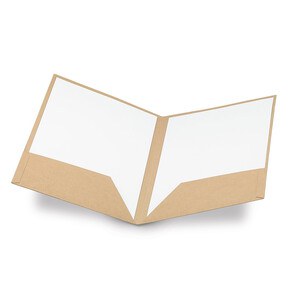 A4 100% recicled paper document folder (400 g/m²) - Egotier 93463
