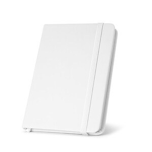 A5 PU notepad with plain sheets - Egotier 93487