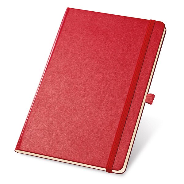 A5 notebook with lined sheets in ivory color - Egotier 93494